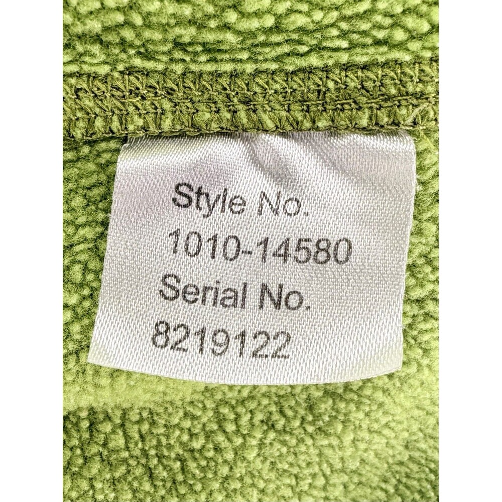 Mammut Full Zip Fleece Lined Green Hoodie Jacket Size L Large EUC!! - Picture 8 of 8